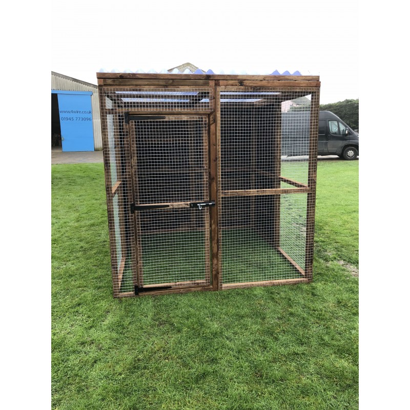 Chicken wire cat clearance enclosure